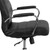 Flash Furniture GO-2286H-BK-GG 30" W x 48" H x 34" D Black Hercules Series 24/7 Big & Tall Executive Swivel Office Chair