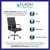Flash Furniture GO-2286H-BK-GG 30" W x 48" H x 34" D Black Hercules Series 24/7 Big & Tall Executive Swivel Office Chair