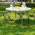 Flash Furniture DAD-122RZ-GG 47 3/4" Dia. x 29 1/2" H Round Molded Plastic Folding Table