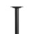 Flash Furniture XU-T2222-GG 22" x 22" x 30"H Table Base Black Dining Height