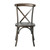 Flash Furniture XU-X-EA-GG 400 Lb. Cross Back Ash Wood Seat And Frame With Early American Finish Hercules Series Stackable Chair
