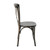 Flash Furniture XU-X-EA-GG 400 Lb. Cross Back Ash Wood Seat And Frame With Early American Finish Hercules Series Stackable Chair