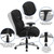 Flash Furniture GO-2149-GG 30" W x 48" H x 34" D Black Hercules Series 24/7 Big & Tall Executive Swivel Office Chair
