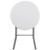 Flash Furniture DAD-YCZ-80R-2-BAR-GW-GG Round 31 1/4" Dia. x 43 3/4" H Waterproof Folding Table
