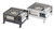 Cal-Mil 1576-13 14" W x 13-3/4" D x 7-1/4" H Black SoHo Butane Stove Frame Only