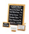 Cal-Mil 1103-811-12 10.25" W x 4.5" D x 11.75" H Clear Acrylic Insert Bamboo Frame Cardholder