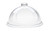Cal-Mil 301-15 15" Dia. x 7" H Clear Acrylic Dome Style Turn N Serve Gourmet Cover