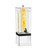 Cal-Mil 2016INF-13 3 Gal. Black Infusion Chamber Metal Band Econo Beverage Dispenser