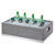 Cal-Mil 3800-12-83 21-1/4" W x 13-1/4" D x 7" H Gray Oak Wood Rectangular Ashwood Ice Housing