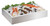 Cal-Mil 4120-TRAY 24" W x 16" D x 4-1/2" H Silver Stainless Steel Rectangular Ice Tray