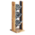 Cal-Mil 3411-99 7-1/4" W x 7-3/4" D x 20-1/2" H 3-Tier Rustic Pine Vertical Madera Cylinder Display