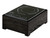 Cal-Mil 3633-87 15 1/2" W x 12 1/2" D x 7" H Dark Ash Oak Wood Gray 1800 W BPA Free Cinderwood Induction Unit