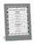 Cal-Mil 3825-811-83 9" W x 4" D x 11" H Oak Wood Gray Wash Ashwood Menu or Card Holder
