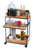 Cal-Mil 3461-99 27" W x 41" H x 16" D Natural Wood Mobile Madera Beverage Cart