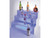 Cal-Mil LQ31 30" W x 18" D x 18" H 3 Tiers Countertop Acrylic Frost Lit Liquor Display