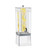 Cal-Mil 2016INF-74 3 Gal. Silver Infusion Chamber Metal Band Econo Beverage Dispenser