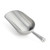TableCraft Products 605 5 Oz. Round Bottom Aluminum Bar Ice Scoop