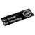 TableCraft Products 394589 3" W x 9" H "No Fumar/No Smoking" White On Black Plastic Cash & Carry Sign