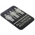 TableCraft Products 695652 6" W x 9" H "All Gender Restroom" White On Black Plastic Cash & Carry Sign