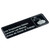 TableCraft Products 394545 3" W x 9" H " Los Empleados Deben Lavarse Las Manos Antes de Volver al Trabajo" White On Black Plastic Cash & Carry Sign