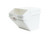 Bakn BAKBIN200 12.6 Gallon / 200 Cup Shelf Ingredient Bin with Flip Lid, and Scoop, White, NSF