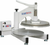 DoughXpress DMS-18-120 18.5" W x 20.5" H x 22.5" D White Powder Coat Manually Operated Pizza Dough Press - 120 Volts, 1-Ph