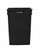 Alpine ALP477-BLK 23 Gal. Black Polypropylene Rectangular Slim Trash Can