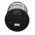 Alpine ALP473-48-BLK 48 Gal. Black Metal Outdoor Trash Container