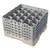 Cambro 20S958184 Camrack Glass Rack With (5) Soft Gray Extenders - 2 Cases