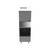 Atosa HD350-AP-161 160 Lbs. Air Cooled Half Diced Cube Hotel Ice Machine & Dispenser - 115 Volts