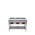 Atosa CSTEA-3C 3 Pans Electric Open Shelf Base CookRite Steam Table - 120 Volts