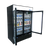 Atosa MCF8721ES 43.8 Cu. Ft. Black Freezer Merchandiser - 115 Volts