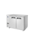 Atosa MBB59GR 57.8" W Stainless Steel 2-Section Solid Door Back Bar Cooler - Volts