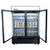 Atosa MCF8732GR 28.5 Cu. Ft. Black Freezer Merchandiser - 115 Volts