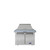 Atosa MSF3615GR 36.31" W 2 Sections 2 Solid Doors Sandwich and Salad Mega Top Refrigerator - 115 Volts