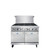 Atosa AGR-8B-NG 48" W Natural Gas 8 Open Burners 2 Ovens CookRite Range - 304,000 BTU
