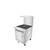 Atosa AGR-4B-NG 24" W Natural Gas 4 Open Burners 1 Oven CookRite Range - 152,000 BTU