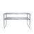 Atosa SOD1493B 92.9" W x 14" D x 47.2" H Stainless Steel Double Overshelf for Pizza Prep Table