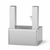 Zummo 0509001-N 10.3 Gal. (39 L) Capacity Stainless Steel Z06 NATURE Peel Collection Drawer
