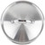 Vollrath 49419 8" W x 8" Dia. Satin Finish Interior and Exterior with Mirror Finish Handle Miramar Low Dome Cover