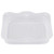 Vollrath 40030 Clear Polypropylene Stackable Snap-On Fit Lid