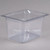 Vollrath 8028410 8" Deep Low-Temp Polycarbonate Clear Plastic Super Pan 1/2 GN Food Pan