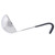 Vollrath 4970520 5 Oz. 3 13/32" Bowl Dia. with 6" Black Kool-Touch 18/8 Stainless Steel Capacity Stamped on Product One-Piece Ladle