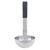 Vollrath 4970520 5 Oz. 3 13/32" Bowl Dia. with 6" Black Kool-Touch 18/8 Stainless Steel Capacity Stamped on Product One-Piece Ladle