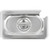 Vollrath 93900 22 Gauge Stainless Steel Super Pan 3 1/9 GN Flat Solid Cover