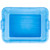 Vollrath 1505-C04 20"W x 15"D x 8" H Blue Polyethylene Traex Color Mate Food Storage Box Combo Set