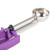 Vollrath 47378 9.25" W x 1.625" Dia. 0.72 Oz. Size 40 Stainless Steel One-Piece Two-Part Construction Disher