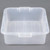 Vollrath 1521-C13 20"W x 15"D x 5" H Clear Plastic Traex Color Mate Food Storage Box