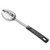 Vollrath 46946 14" L 18/8 Stainless Steel with Black Grip N Serv Handle Perforated Serving Spoon