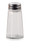 Vollrath 302-0 3.5" H 2 Oz. Single Shaker Dripcut Salt & Pepper Shaker